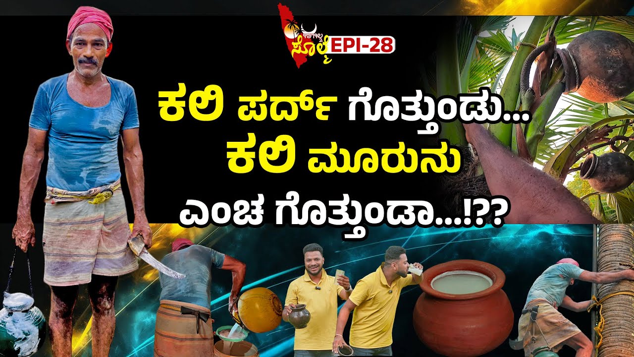 EPI-28 : ತುಳುನಾಡ್ದ ಪಿರಾಕ್ದ ಕಲಿತ ರುಚಿ ವಾ ಬಾರ್'ಡ್ಲಾ ತಿಕ್ಕಂದ್..ಕಲಿ ಪರ್ಕ ಪಿಲಿ ಗೊಬ್ಬುಗಾ ಬಲೇ | #toddy