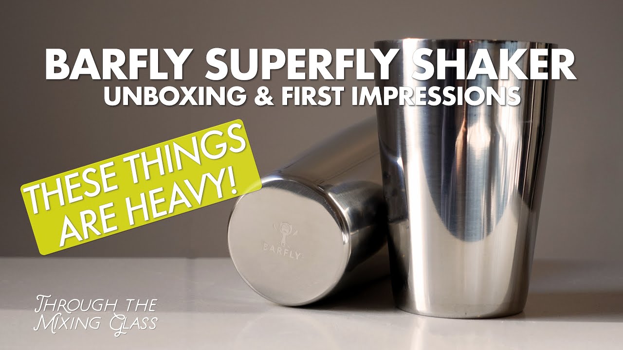 Should you buy the Barfly Superfly shaker? - Unboxing & First Impressions - Through the Mixing Glass