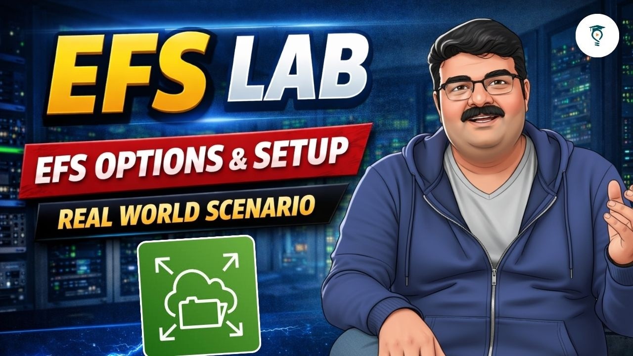 AWS EFS Explained | EFS Options & Setup | Real World Scenario + Lab | Elastic File System