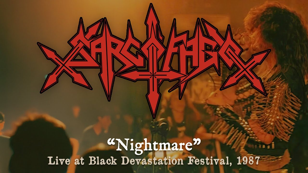 Sarcófago 🇧🇷 - Nightmare (Live at Black Devastation Festival, 1987)