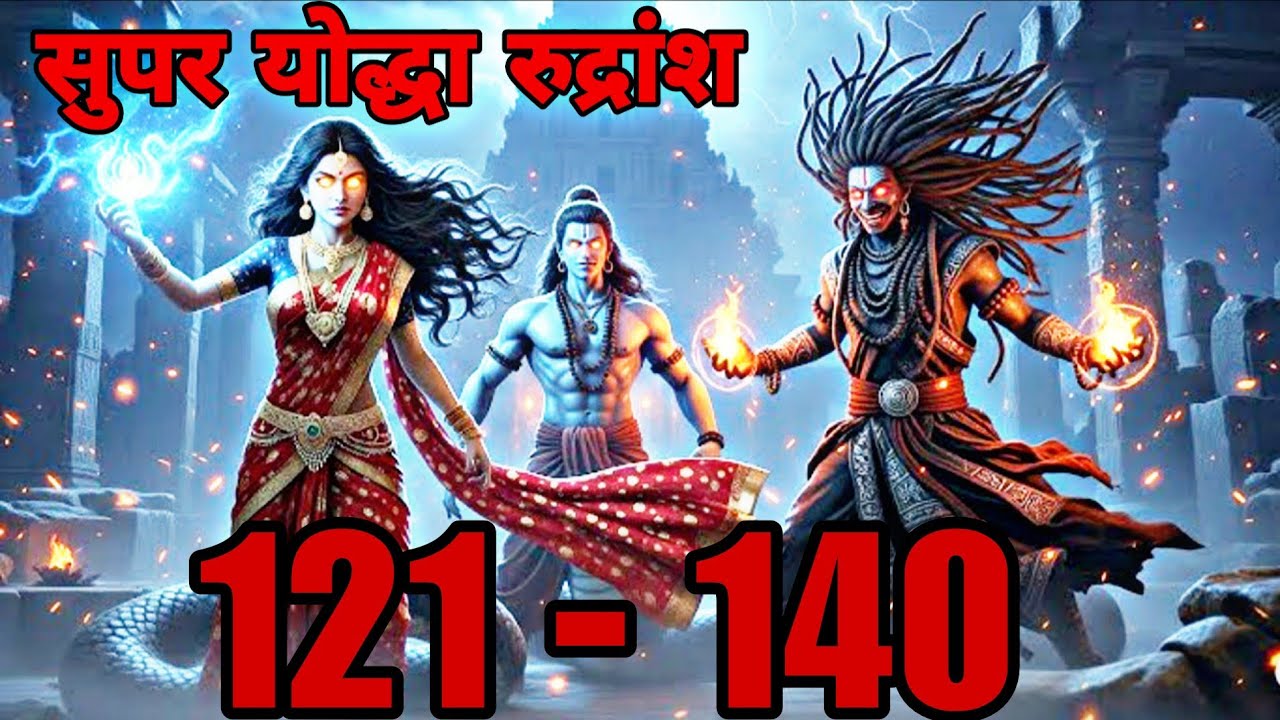 Super yoddha  Rudransh Episode 121 To 140 | novel story hindi। hindi audiobook। Rakesh story