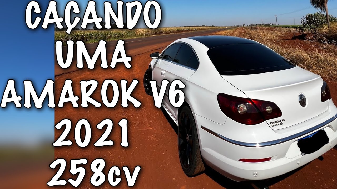 PASSAT CC 3.6 A MAIS DE 220 NA BOTA DA AMAROK V6 258cv -