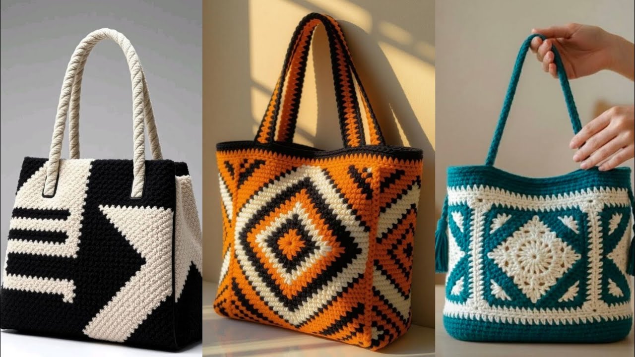 Handmade Crochet Bags | beautiful & stylish Crochet Bag Collection | ladyloops