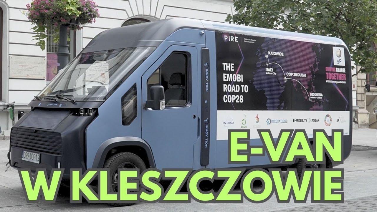 E-Van prezentacja! Nowa fabryka dostawczych aut elektrycznych powstanie w Kleszczowie