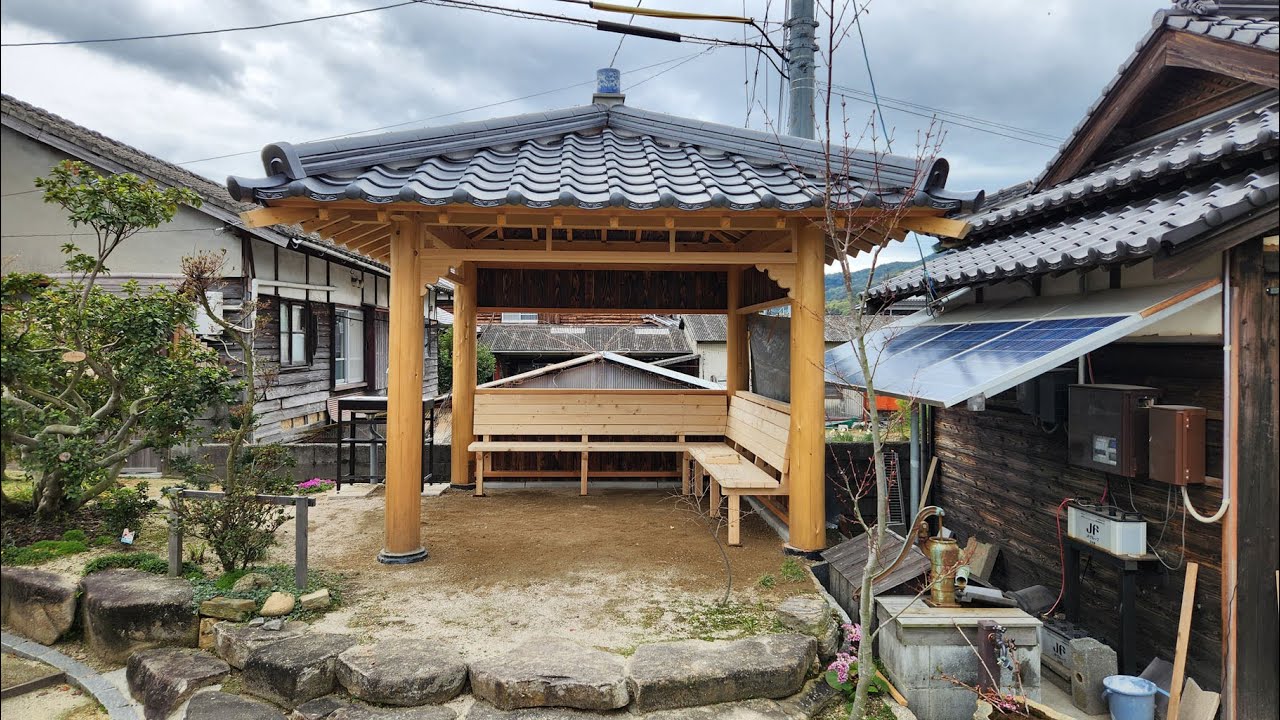 東屋を造る