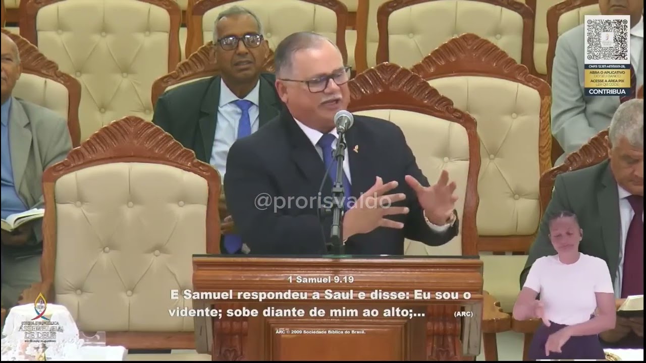Rev. José Orisvaldo Nunes de Lima | 08/03/2026 | 1 Samuel 9.1-10
