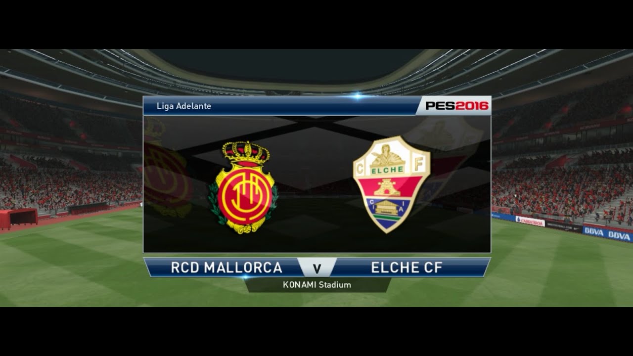 RCD Mallorca v Elche CF - Pes 2016 Gameplay (Master League)