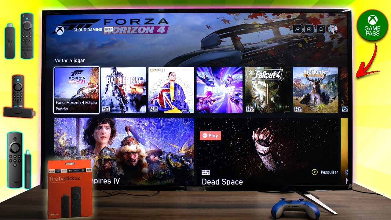 Agora ficou FÁCIL instalar o Game Pass OFICIAL em qualquer FIRE TV STICK!