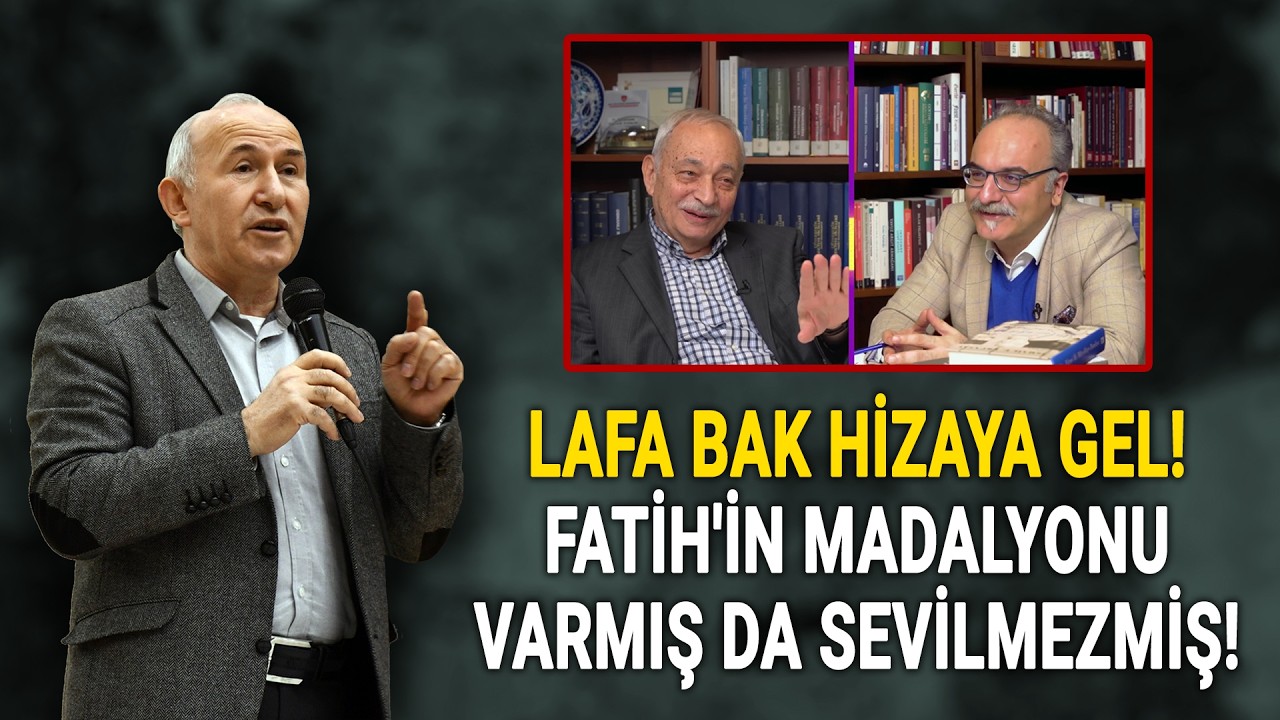 LAFA BAK HİZAYA GEL! FATİH'İN MADALYONU VARMIŞ DA SEVİLMEZMİŞ! - AHMET ŞİMŞİRGİL