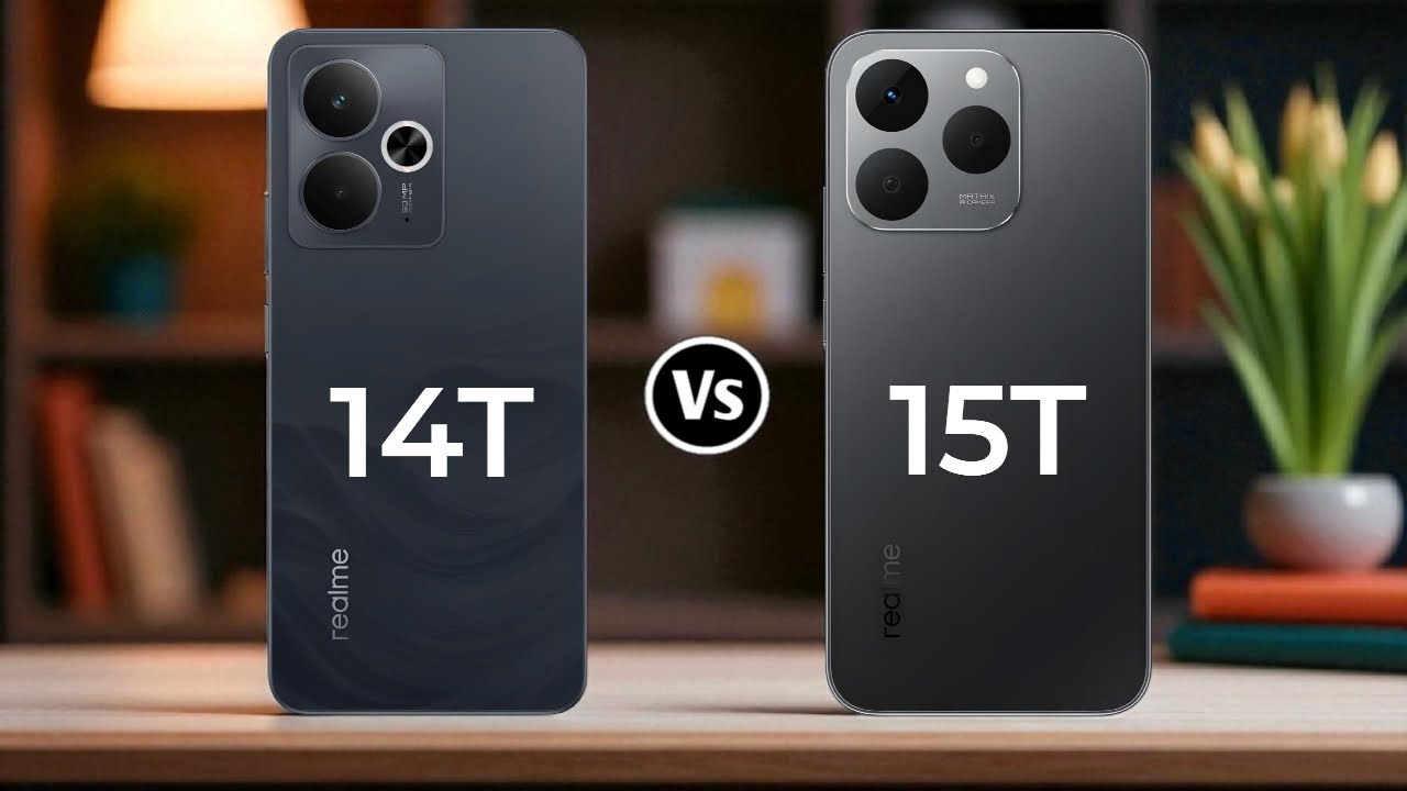 Realme 14T 5G Vs Realme 15T 5G