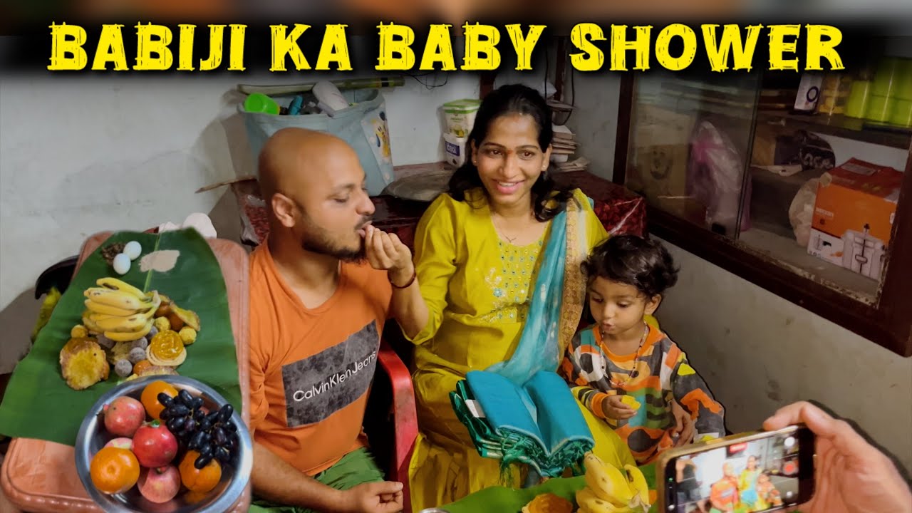 Bahabiji ka Baby Shower @TRIPTHEWILD @SHUTTERBOXFILMS 