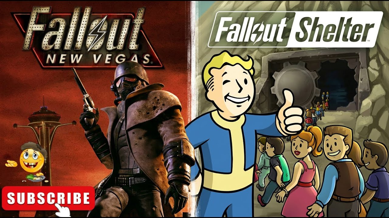 FALLOUT NEW VEGAS and some FALLOUT SHELTER