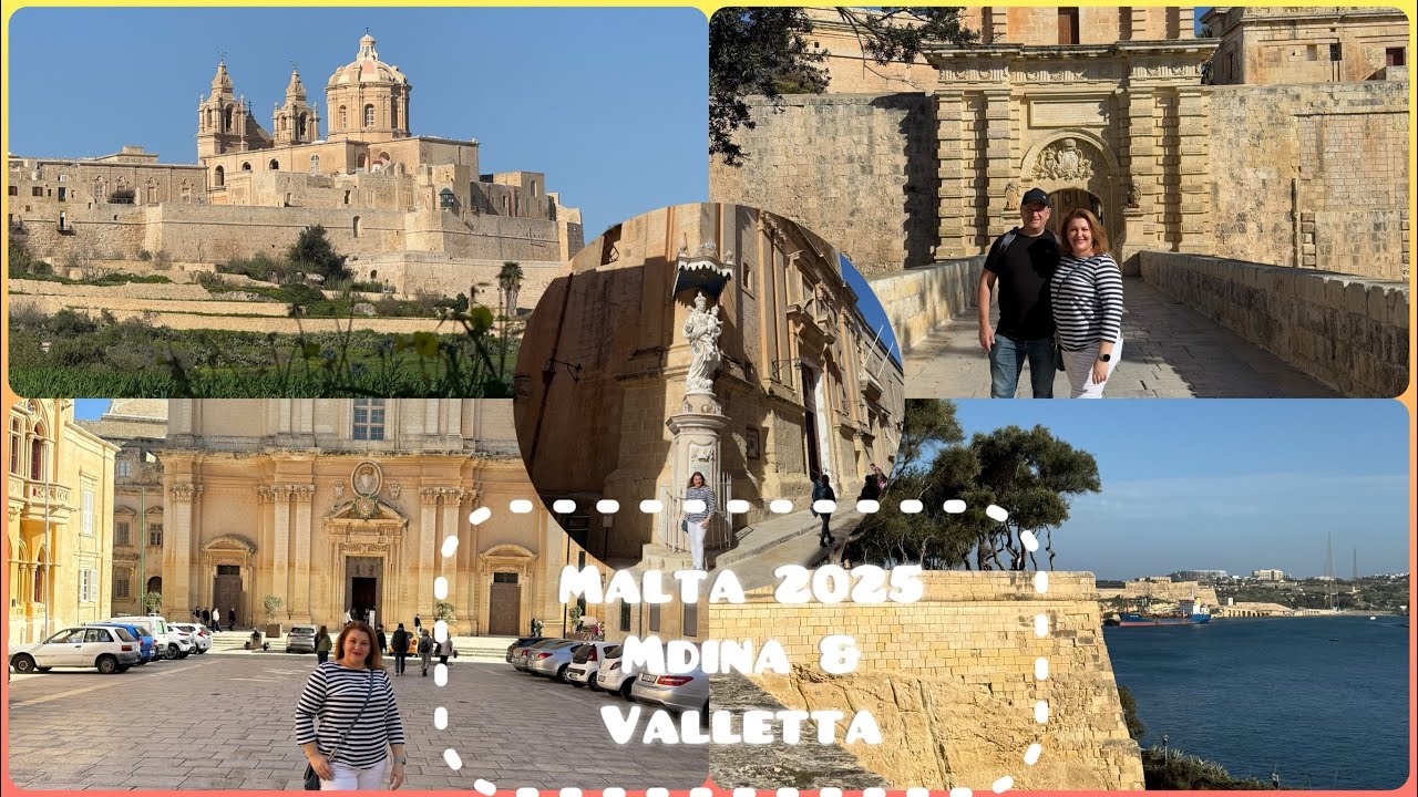 Mdina & Valletta- Malta 2025 travel vlog Ziua 2