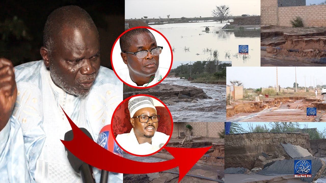 URGENT 🔴 Serigne Khadim Mbacké Li xéw ci Bassin de Rétention bou Pofdy ak Darou Rahmane Yééme na ..