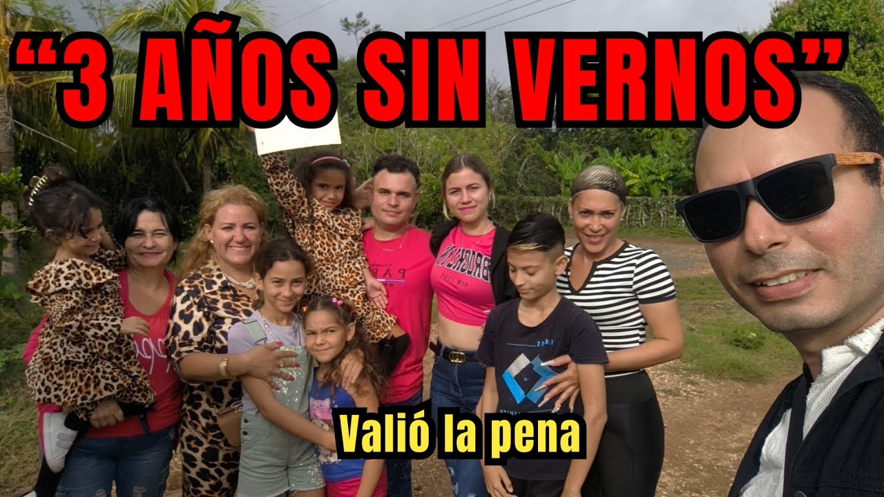 “3 años sin vernos… así fue el reencuentro en Cuba 🇨🇺😭” #cuba #mipais #reencuentro