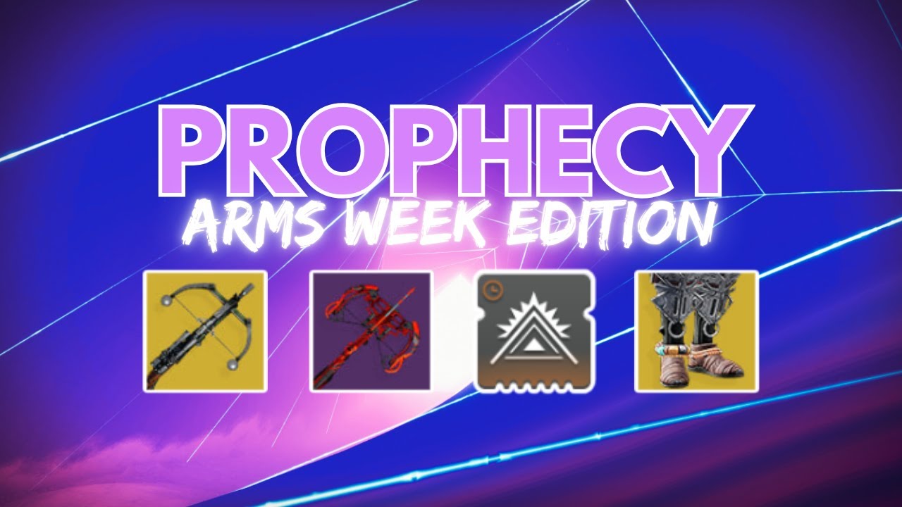 Solo Flawless Prophecy - Void Hunter (Renegades & Arms Week)
