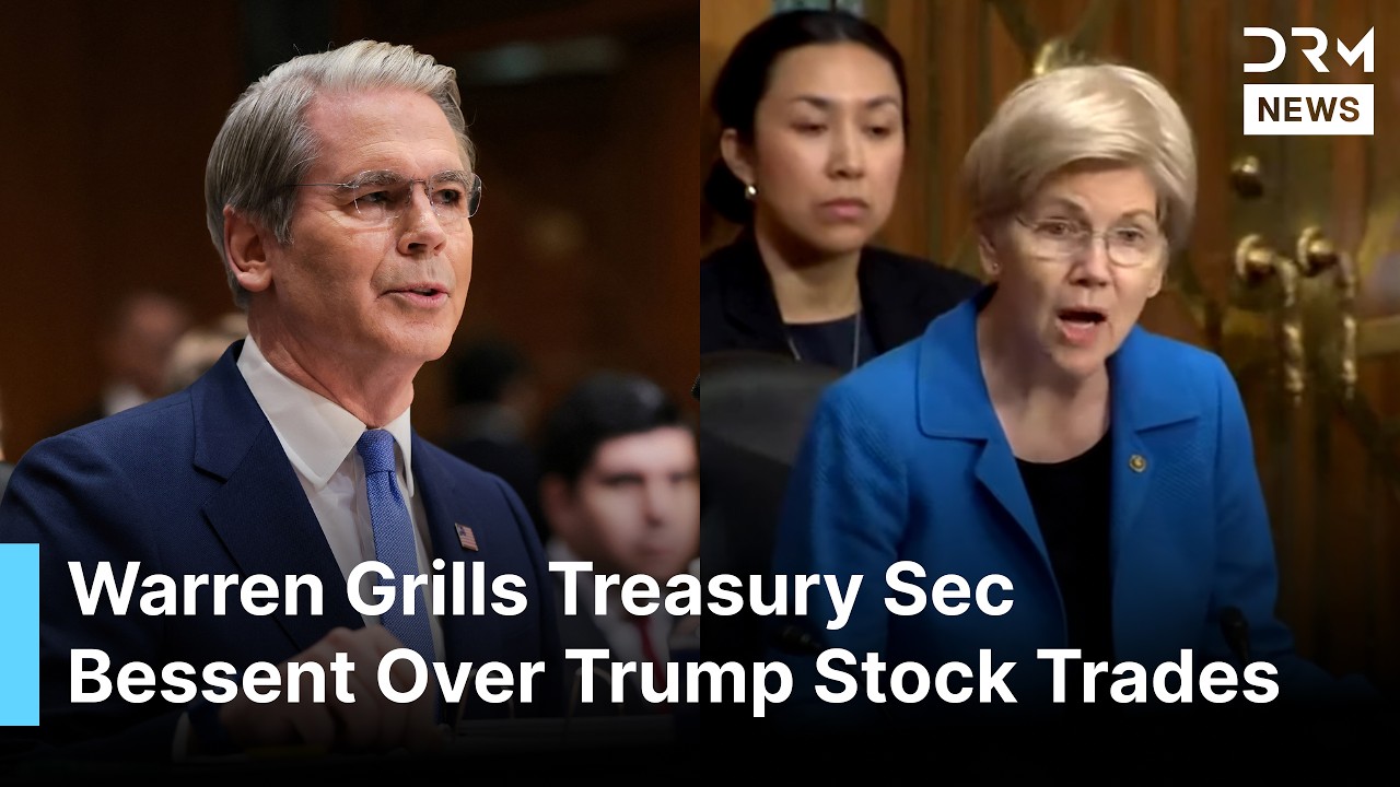 WATCH: Elizabeth Warren Confronts Treasury Secretary Bessent Over Trump Stock Trades | AC1G