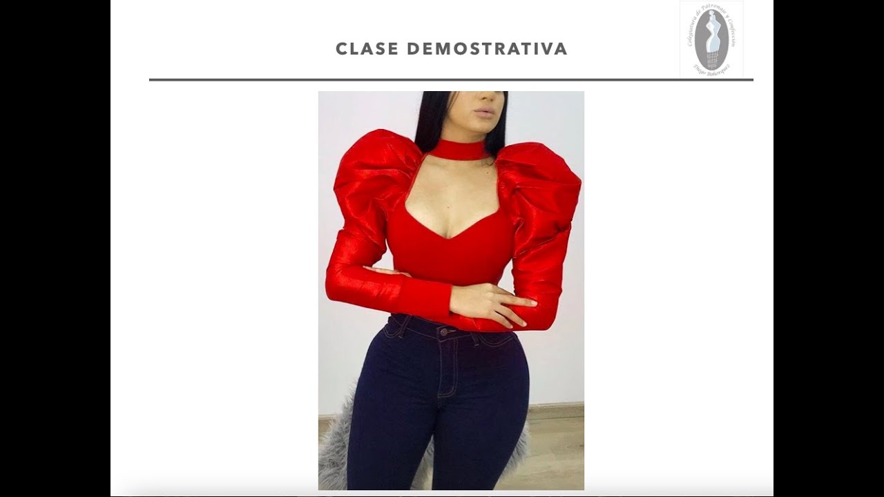 Clase Demostrativa - Blusa Manga Globo