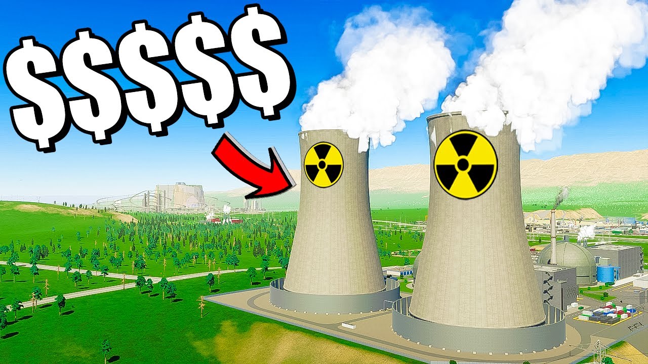 Getting stupidly RICH by going NUCLEAR in Cities Skylines 2!