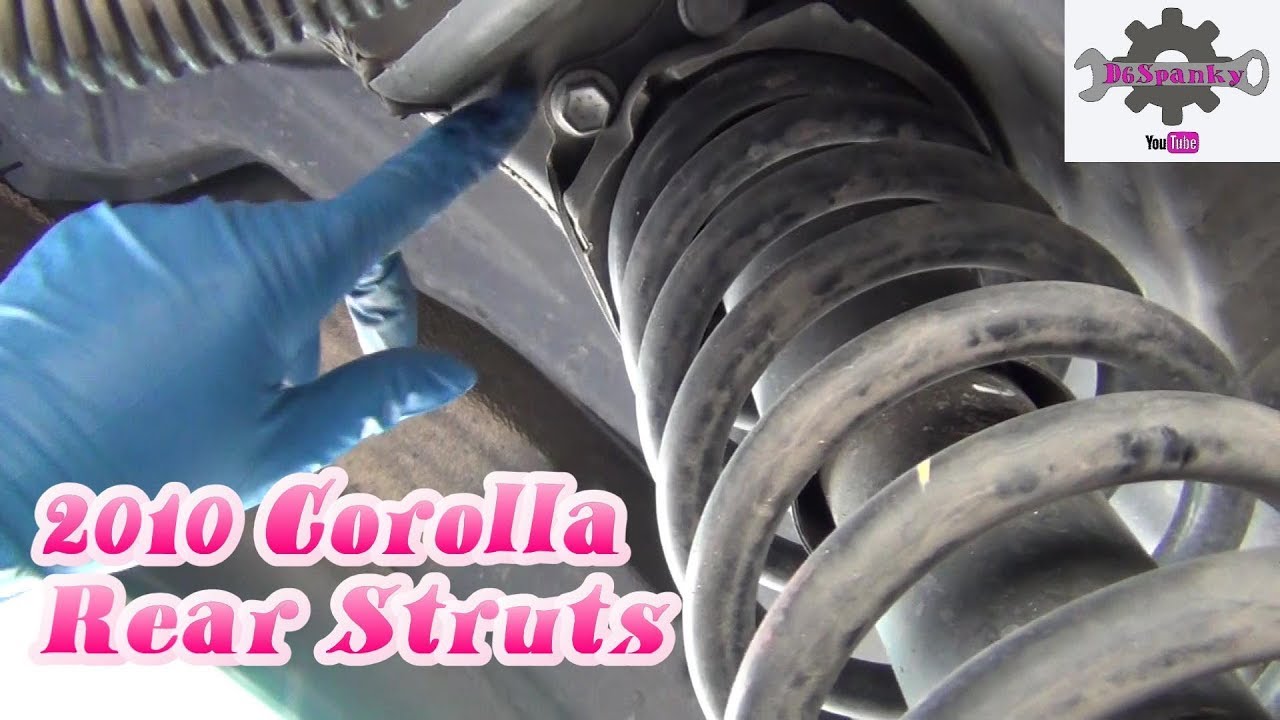 Задние стойки Corolla 2010 года