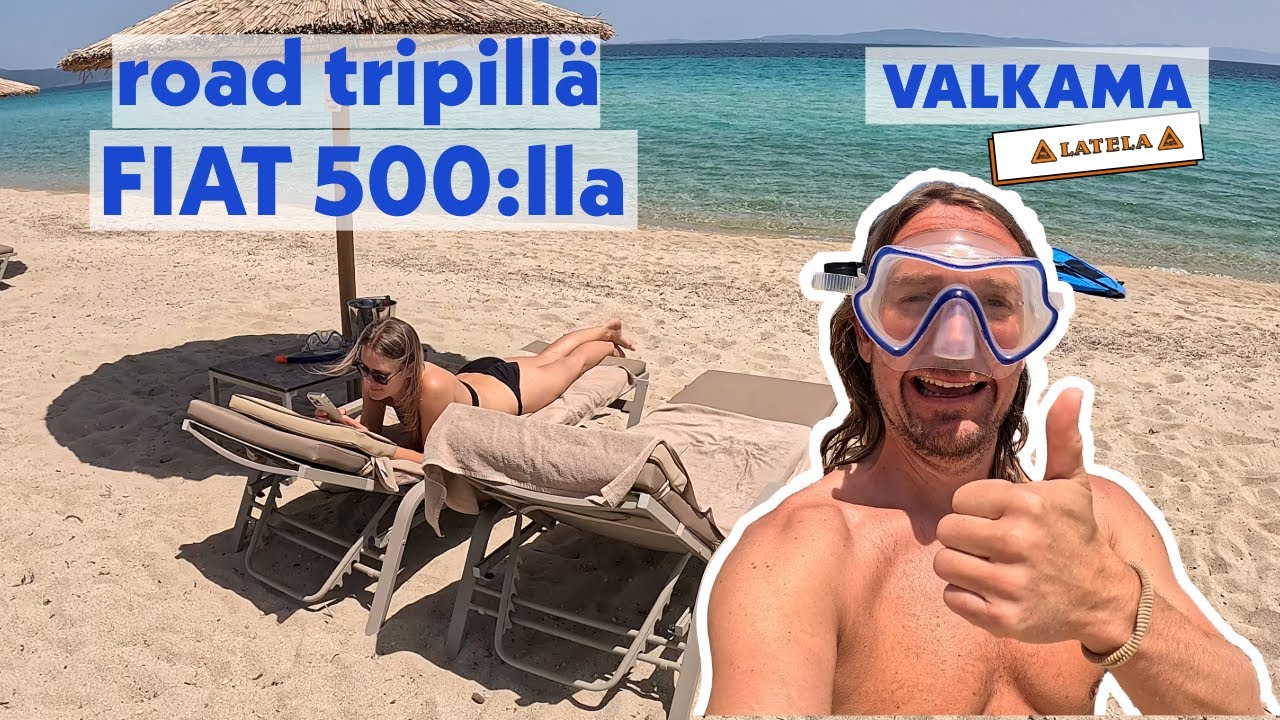 KREIKAN HALKIDIKIN YMPÄRI FIAT500:LLA