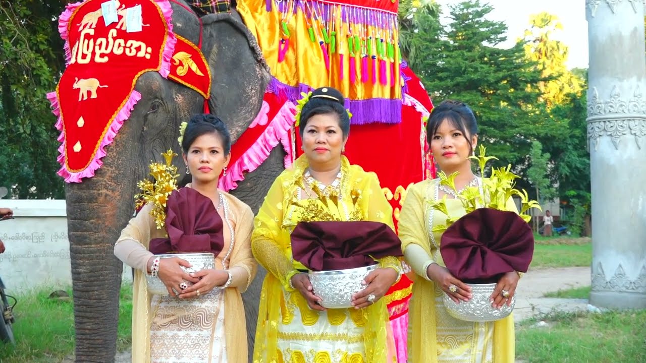 ဒုတိယပိုင်း ဦးနိုင်လင်း+ဒေါ်ဇင်မာဝင်း မိသားစုတို့၏ သိက္ခာထပ် ရဟန်းခံ ရှင်ပြု နားသသီလရှင်ဝတ်အလှူတော်
