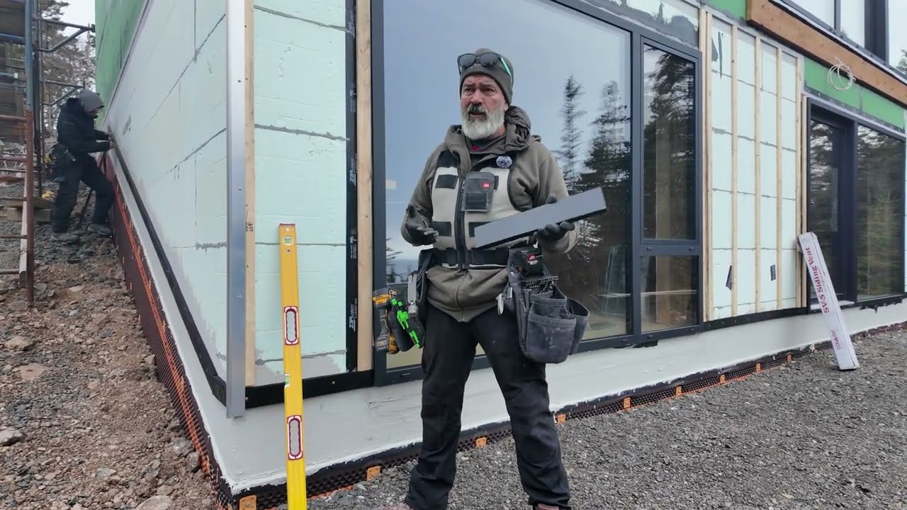 South Hollow Project Part 21. Siding is underway! Rainscreen details and more!