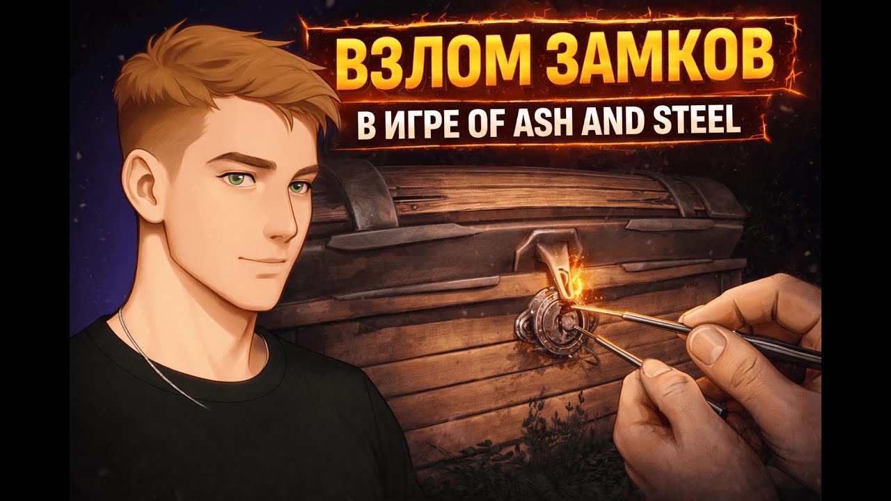 ГАЙД НА ВЗЛОМ ЗАМКОВ В ИГРЕ OF ASH AND STEEL #yasemion #рекомендации #стримы #тренд #ofashandsteel