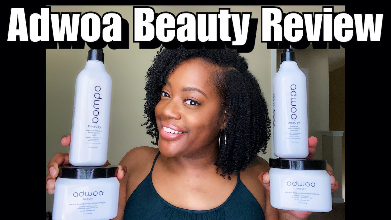 Adwoa Beauty Review and Demo on Type 4 Natural Hair