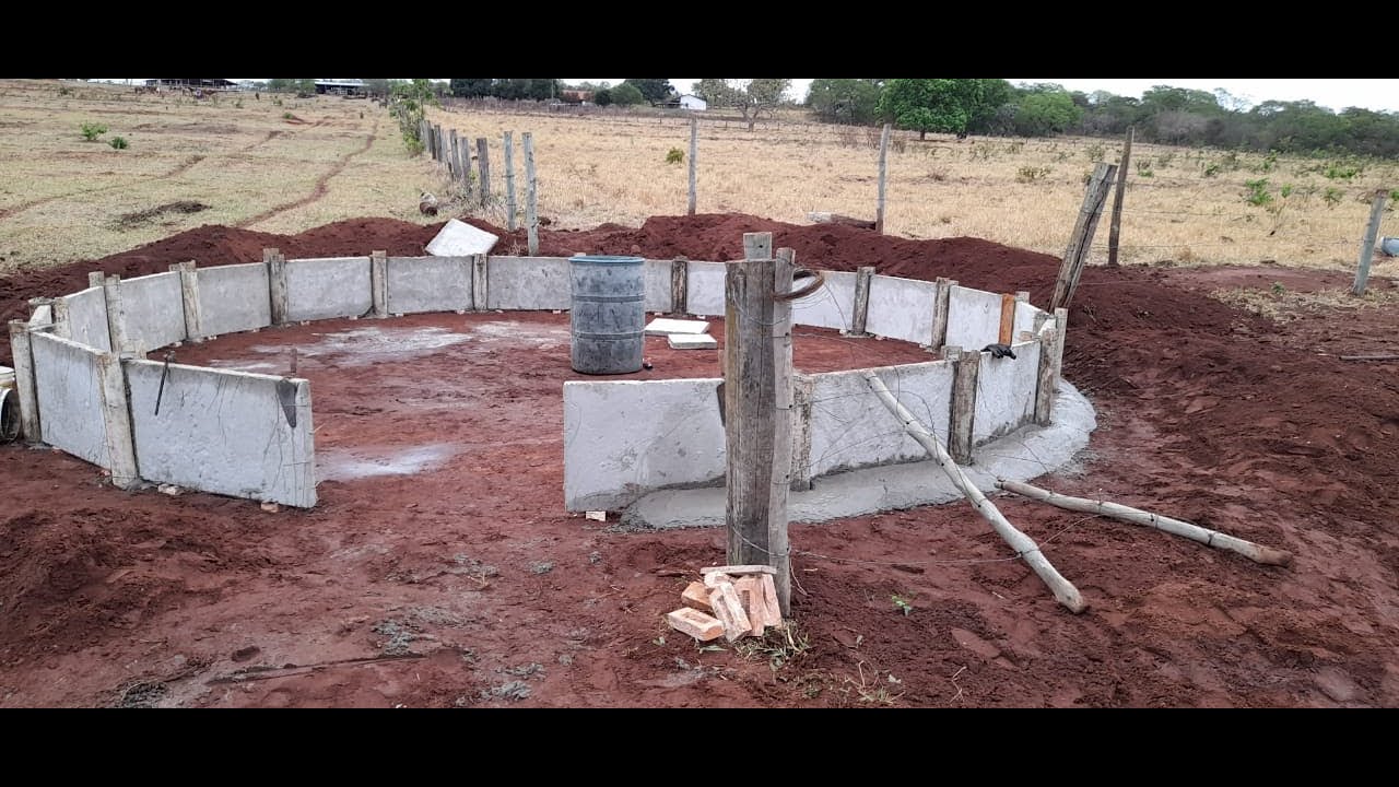 Construção de  Pilheta (bebedouro para gado , tanque para peixe) -ATUALIZADO 2022