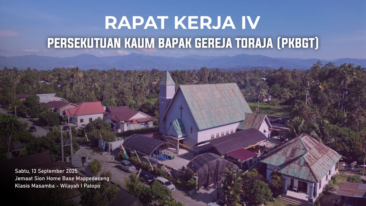 🔴 [LIVE] Ibadah Pembukaan Rapat Kerja IV PKBGT - 13.09.2025