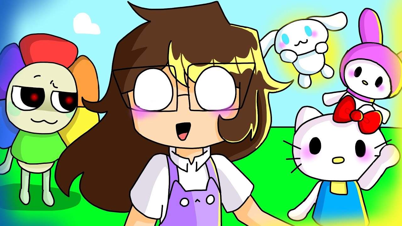 🌼 DANDY'S WORLD + HELLO KITTY... KITTY'S WORLD!