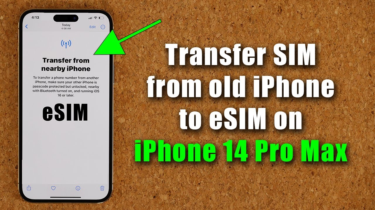 Как перенести SIM-карту со старого iPhone на eSIM на iPhone 14 Pro Max — волшебство!