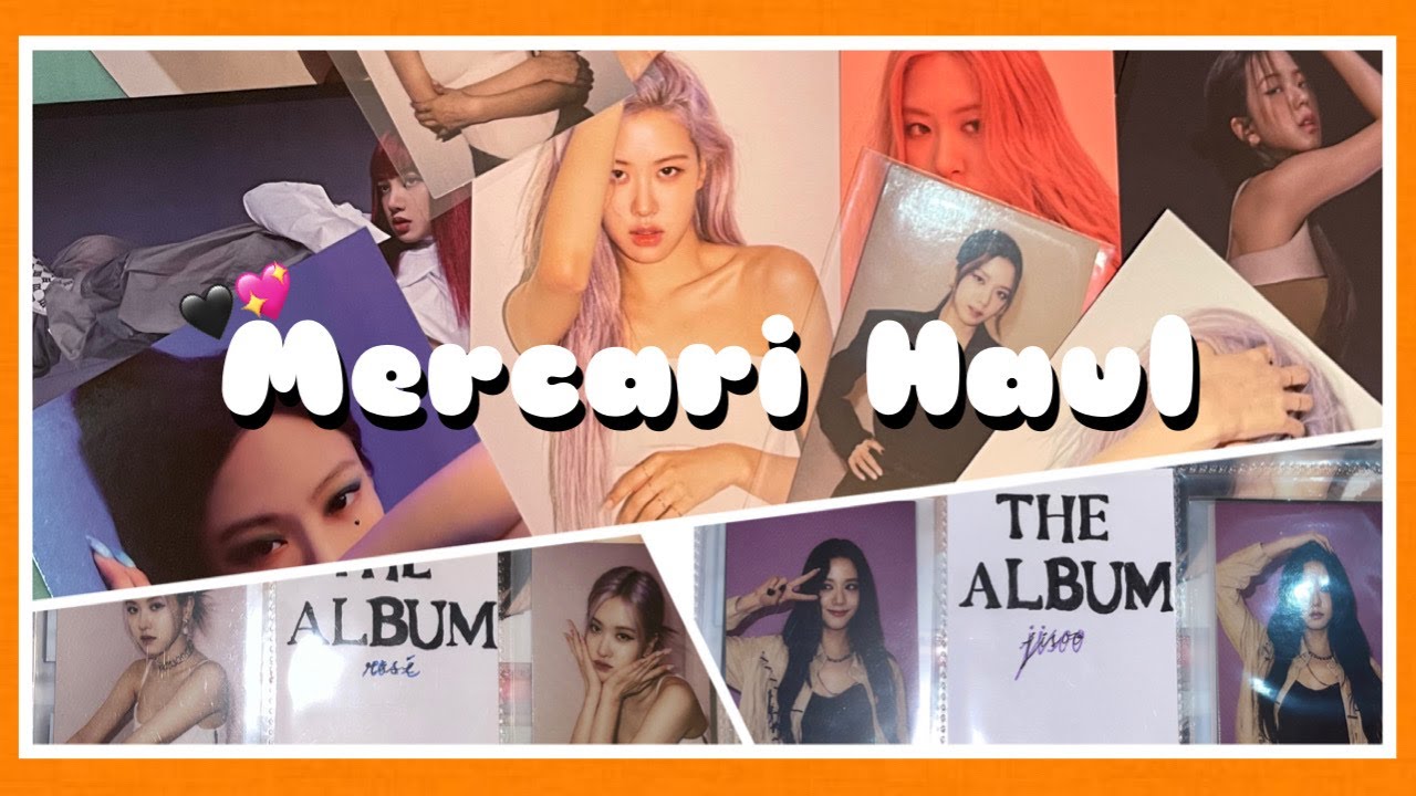 🐼 FIRST EVER MERCARI HAUL BLACKPINK SET COMPLETION
