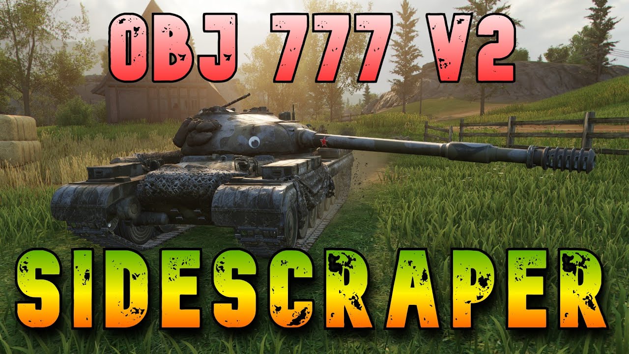 Obj 777 V2 SideScraper ll Wot Console World of Tanks Modern Armor