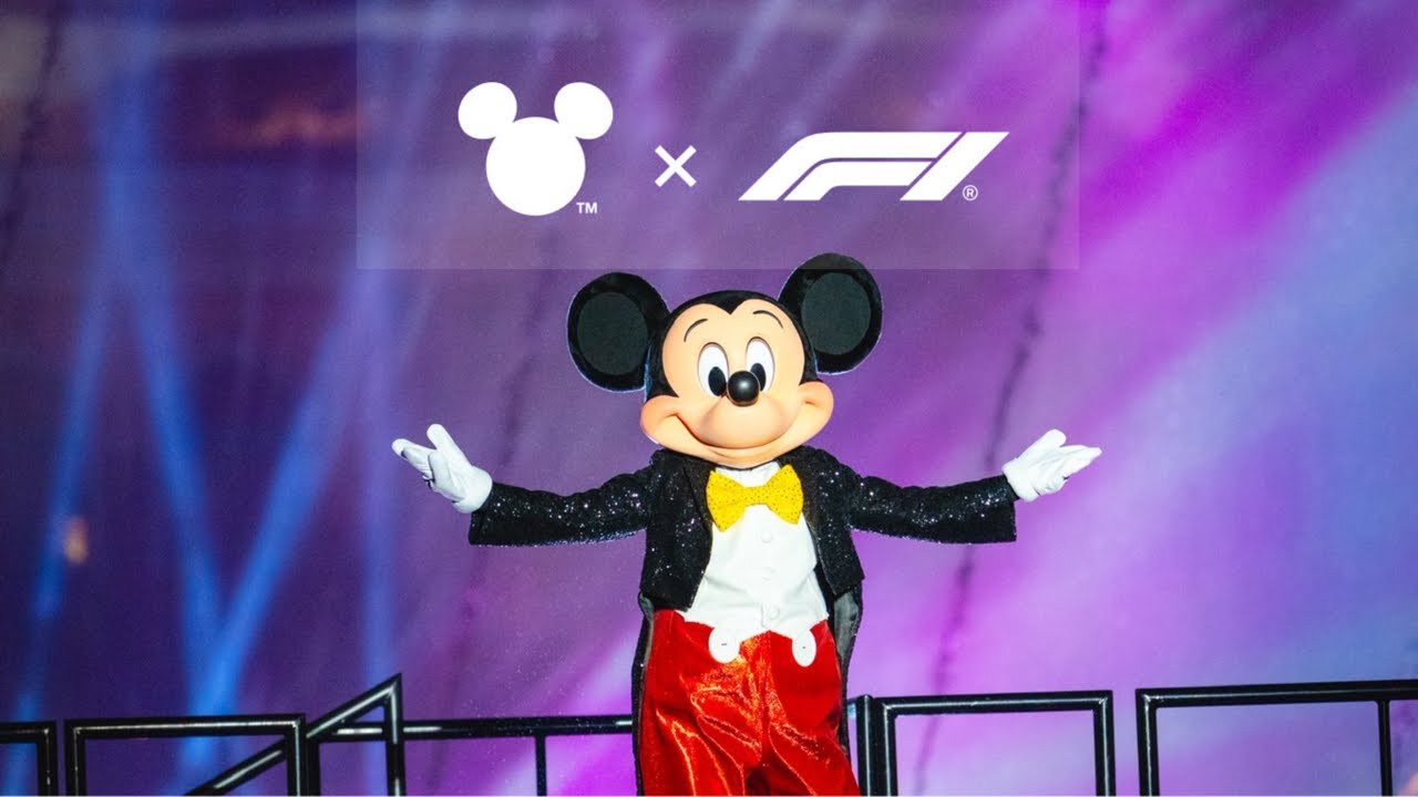 Mickey Mouse led the Bellagio Fountain Show | F1 Las Vegas Grand Prix (2025) 
