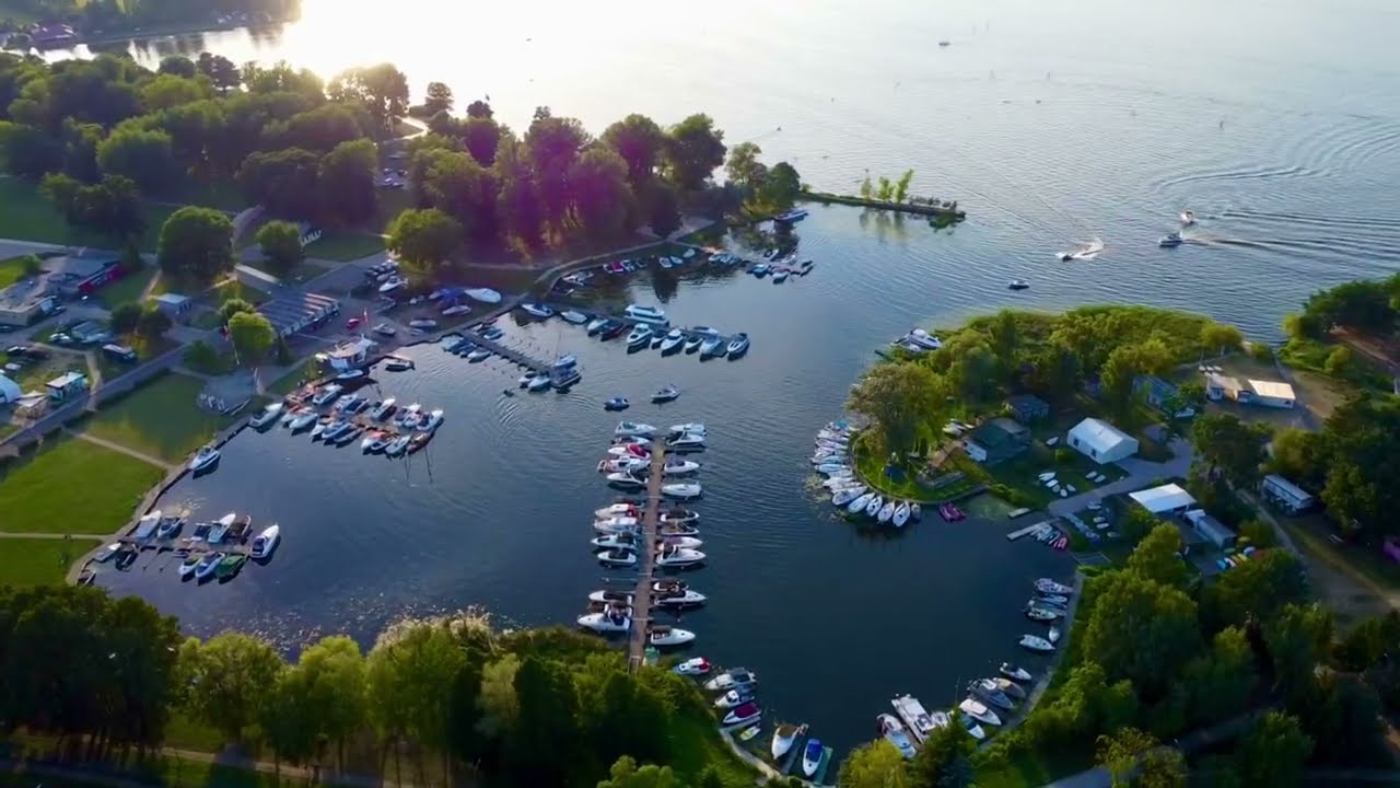 Zegrze | Port Nieporęt-Piława | Drone view [2k]