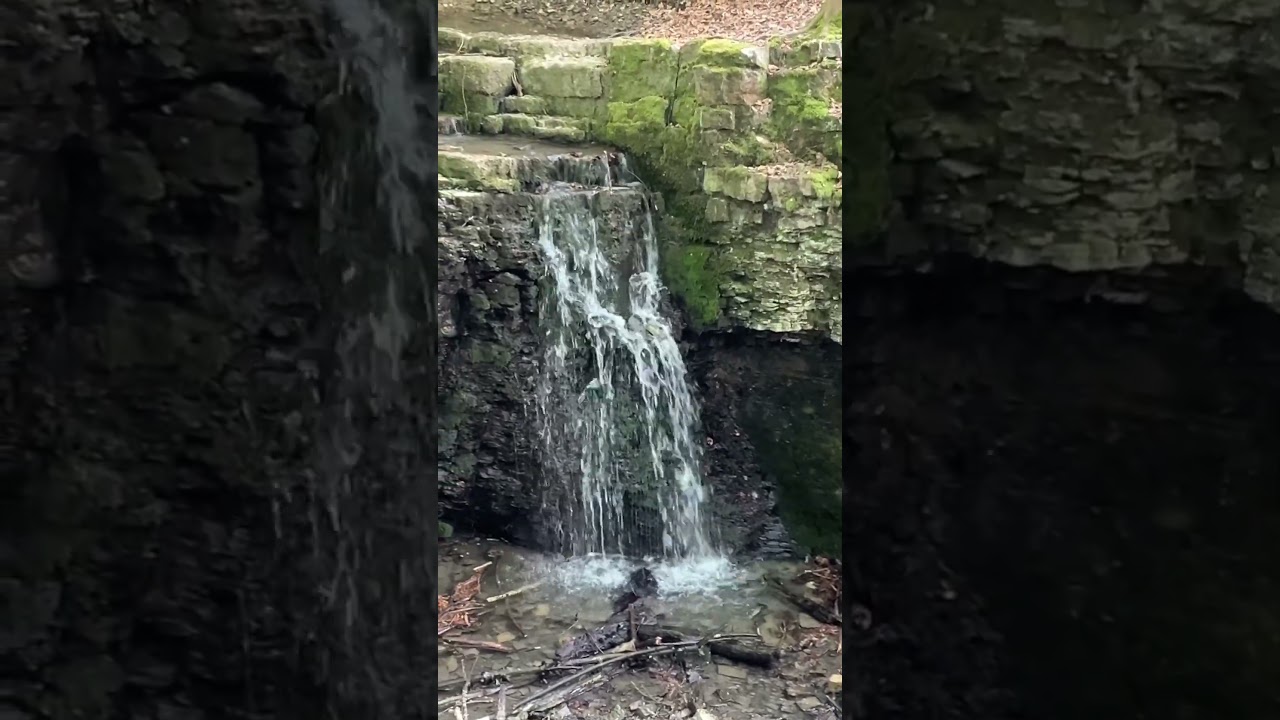 Der Rickbachfall R&ouml;merweg Extertal Germany spring 2024