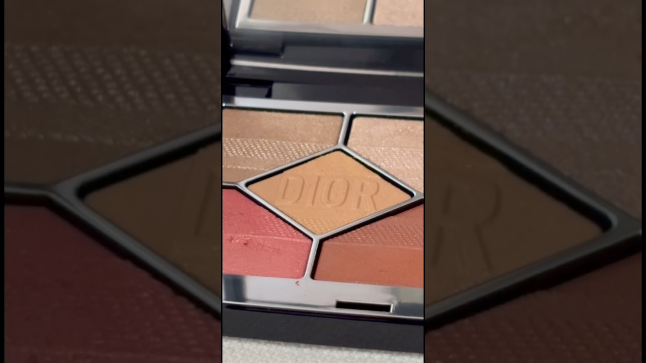 Unboxing Dior 5 Color Eyeshadow Plan de Paris