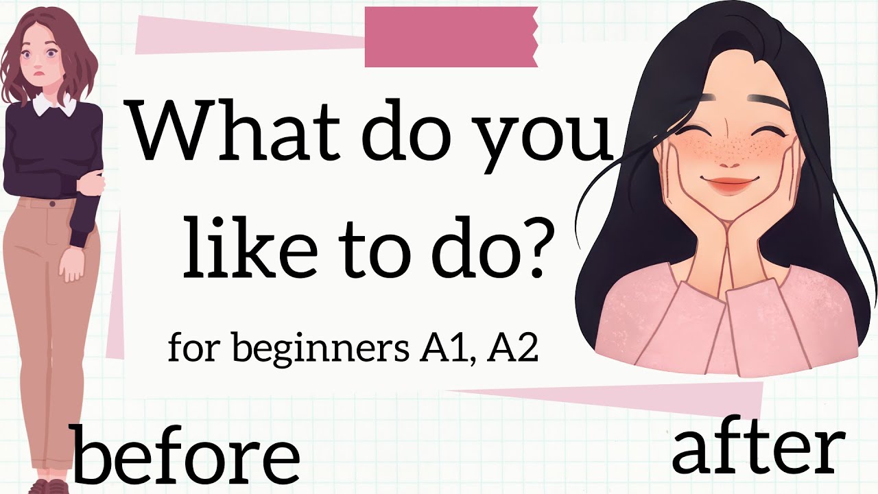 What do you LIKE to do?   learn English with podcast. Daily talk