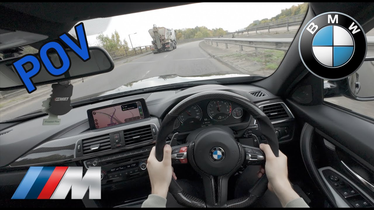 BMW M3 F80 S55 POV 450HP CITY DRIVING WITH MIC'D EXHAUST(LOUD EXHAUST) Ⓜ️💨