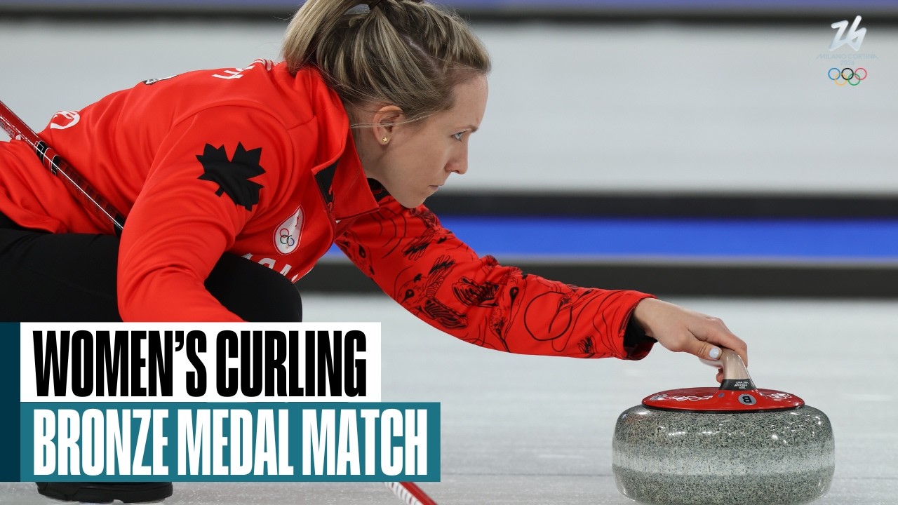 Re-𝙇𝙄𝙑𝙀 Winter Olympics! Women's Curling Bronze Medal Match | #MilanoCortina2026