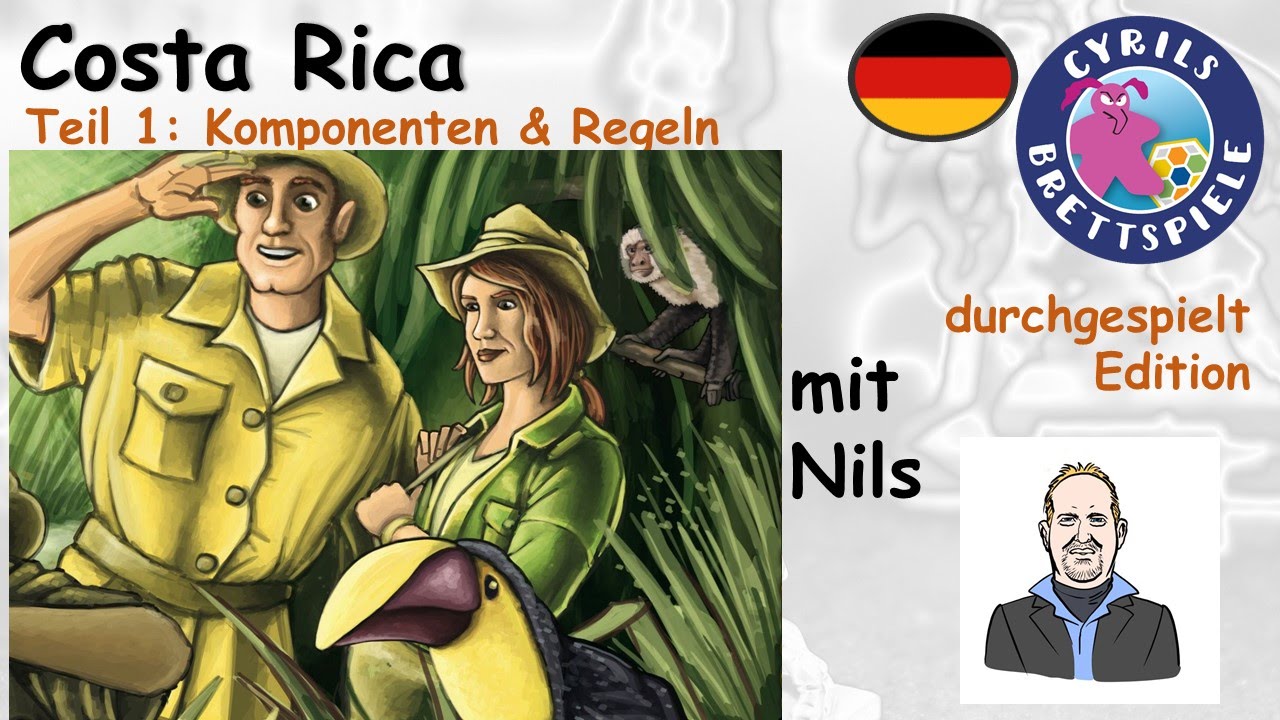 Cyrils Brettspiele - Costa Rica (S116E01) - Komponenten & Regeln