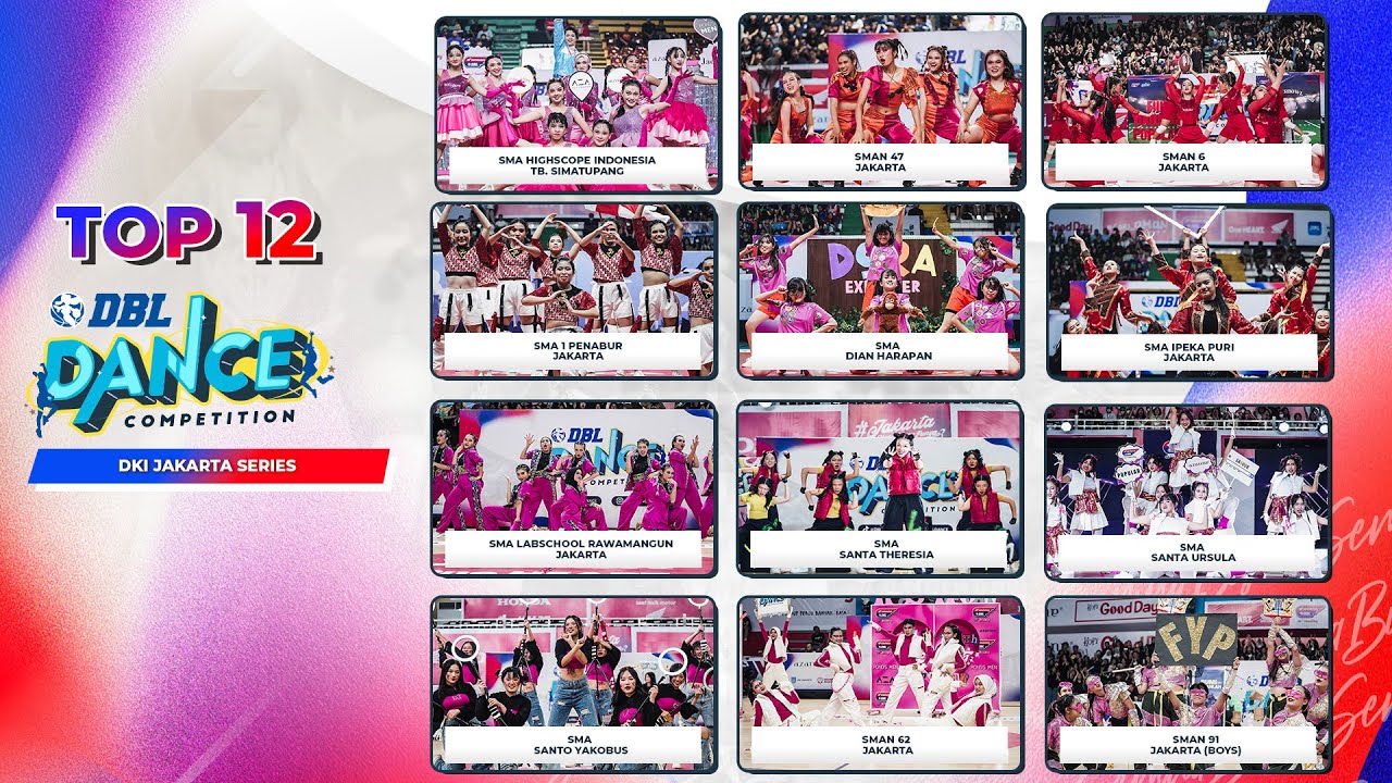 BEST 12 DBL DANCE COMPETITION DKI JAKARTA CHAMPIONSHIP SERIES