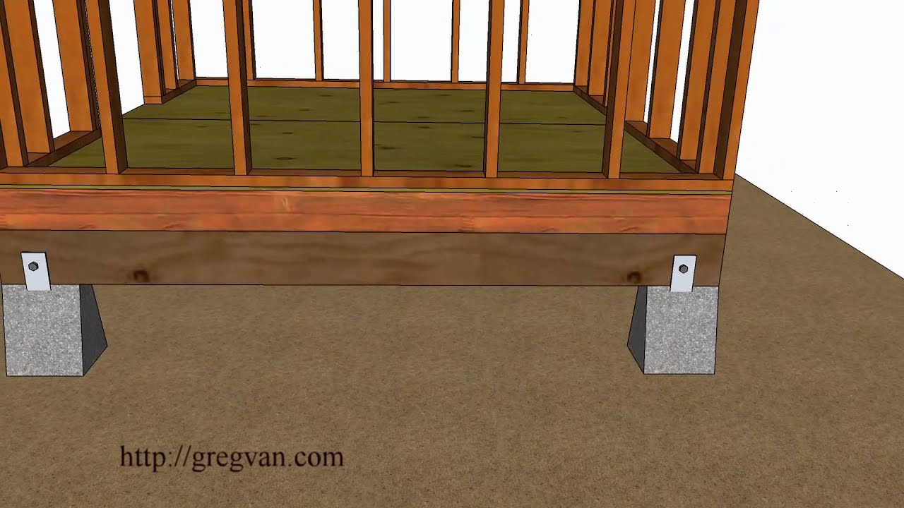 Five Ways How To Build A Shed Floor &ndash; Design and Construction Ideas