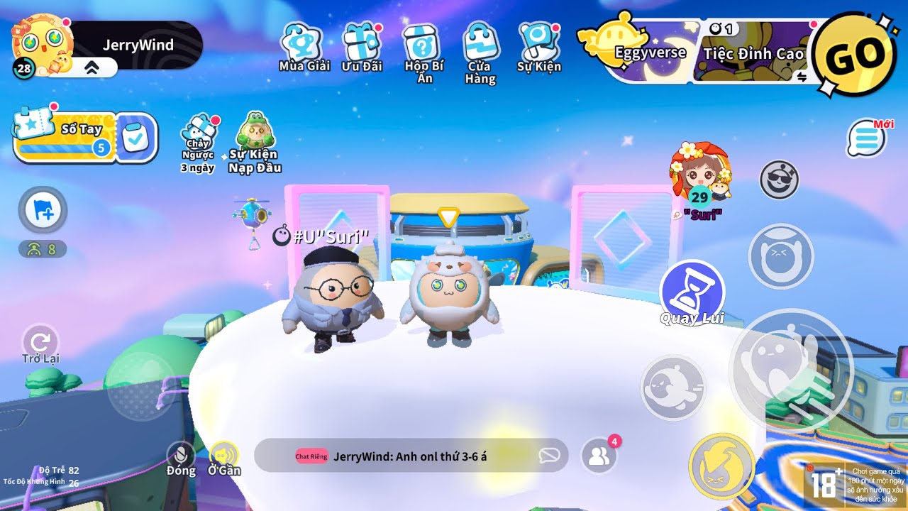 #37 EggyParty : Tấu hề trở lại và pha out game sớm….