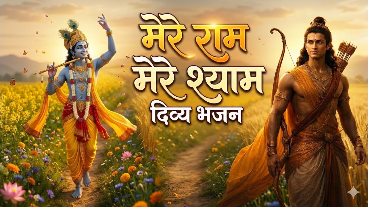 || मेरे राम, मेरे श्याम || Ram krishna peaceful #bhajan (मधुर) | #ram #krishna song  | #bhakti #gana
