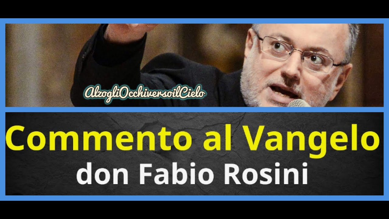 Don Fabio Rosini commenta il Vangelo del 12 marzo 2023, Terza Domenica di Quaresima.