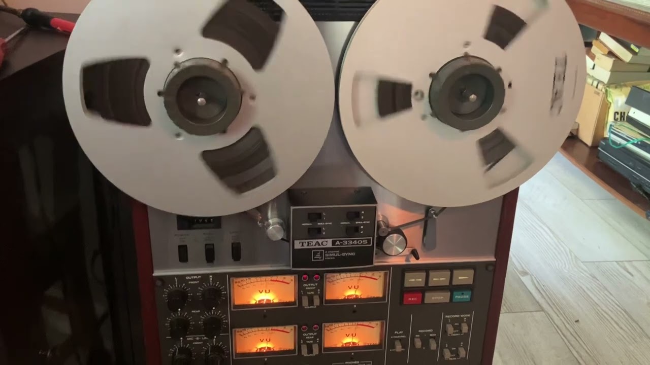Teac A-3340s pre shipment video tutorial
