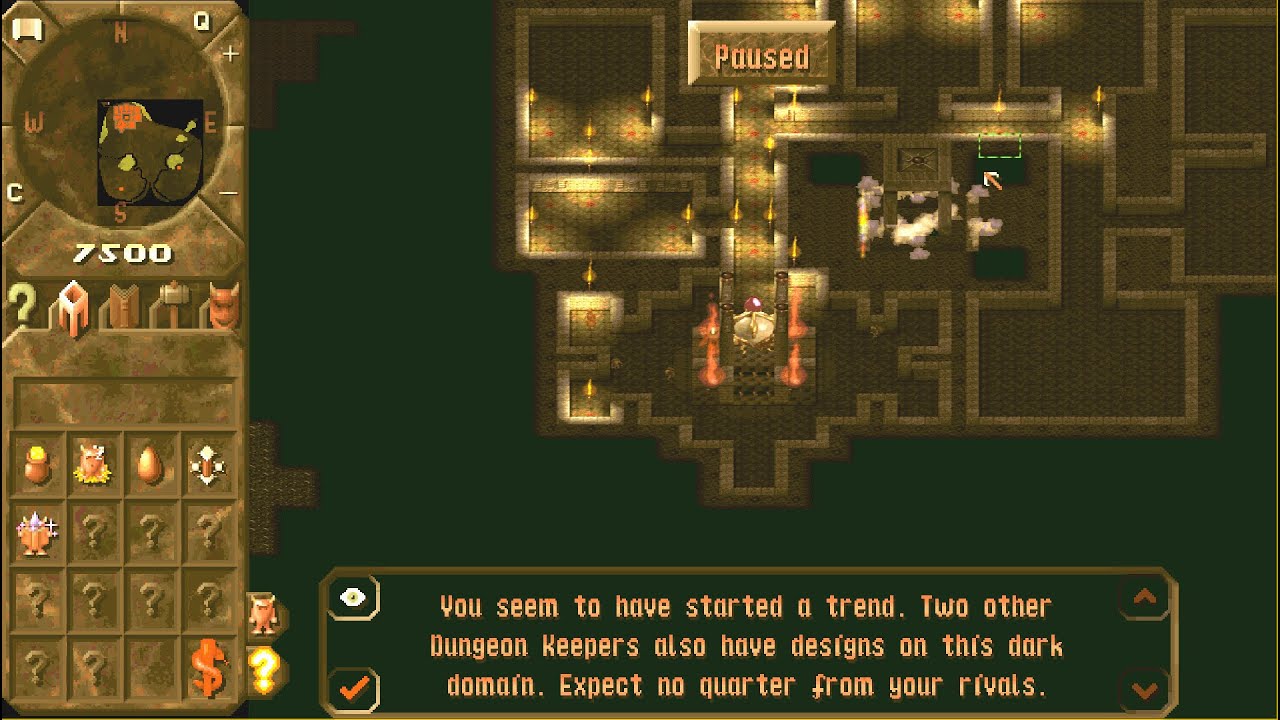 DUNGEON KEEPER LEVEL 15 WOODLY RHYME ( QUITE HARD I NORMALLY LOSE )